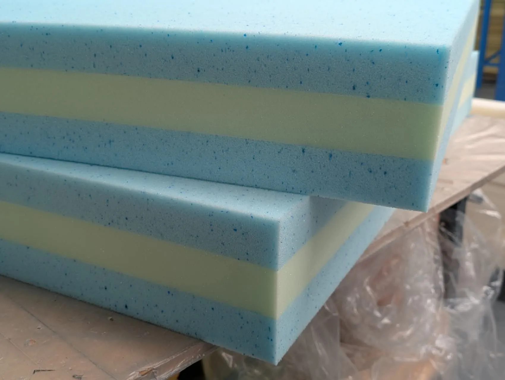 Rectangle Custom Cut with Memory Foam Overlay - CutFoam.com.au project