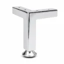Metal Leg Silver Knight 112mm CHROME
