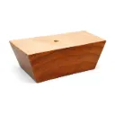 Large Pyramid Timber Leg 45mm STAINED