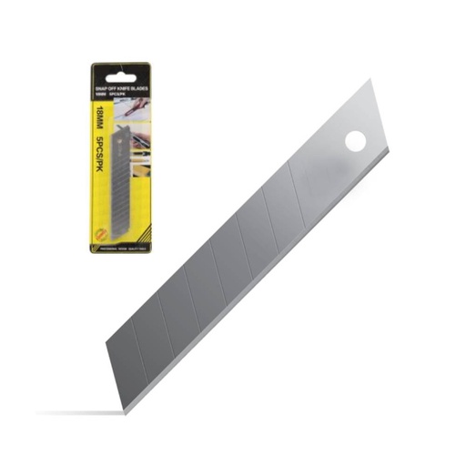 [CUT-B-T110A] 18mm Large Snap Blades (5/Pack)