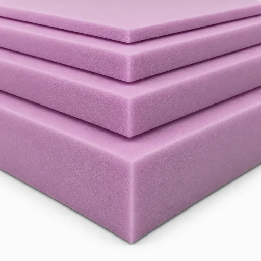 H42-500 Heavy Duty (Super Firm) Foam Sheet MAUVE